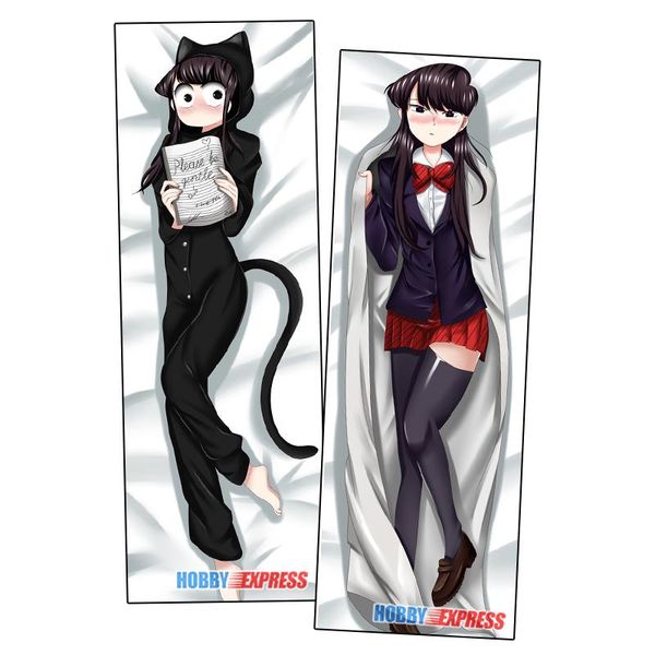 Travesseiro hobby express anime Dakimakura japonesa otaku waifu abraçando a capa do corpo komi shouko komi-san 21705