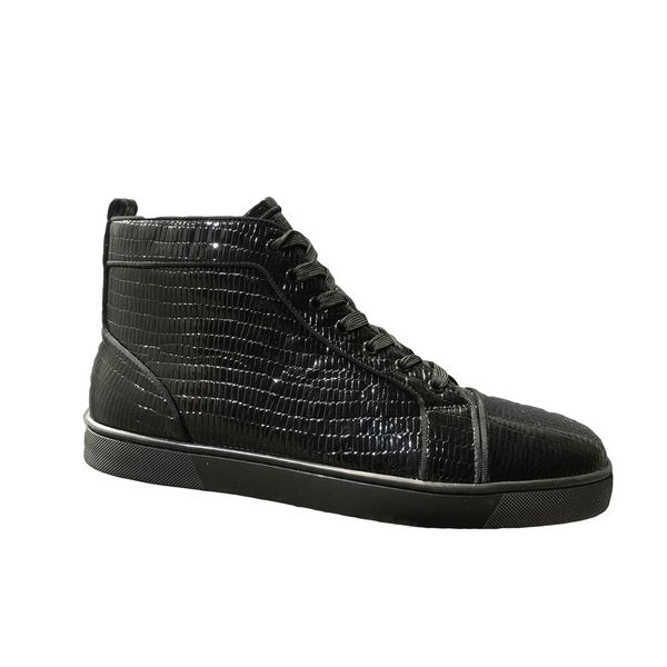 

new fashion luxury designer shoes casual mens and womens party platform 35-45 a03, Black