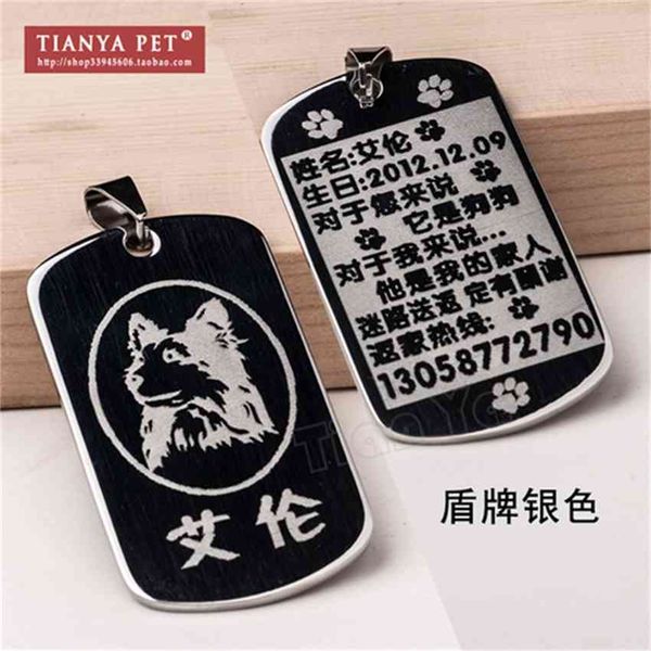 

laser id lettering dog lost pet bone tag, cat tag haoe
