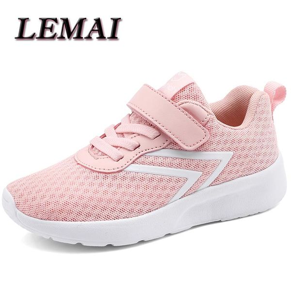 

children sports shoes autumn boys girls anti-slip patchwork net breathable kids sneakers infant child running shoe black pink athletic & out