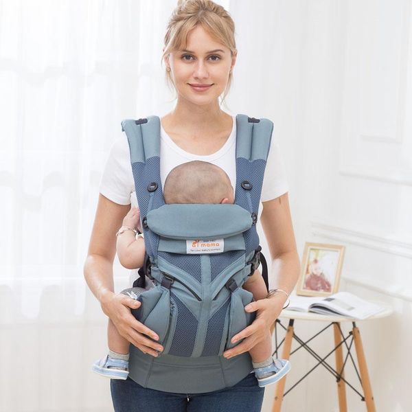 

carriers, slings & backpacks aimama 0-36 months 360 ergonomic cold air cotton adjustable baby carrier sling wrap strap