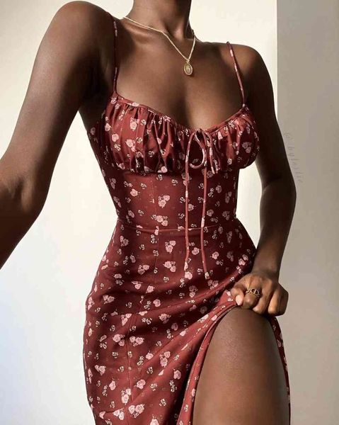 

dresses summer fashion spaghetti strap v neck digital floral print bodycon women designer evening party es vestido, Black;gray