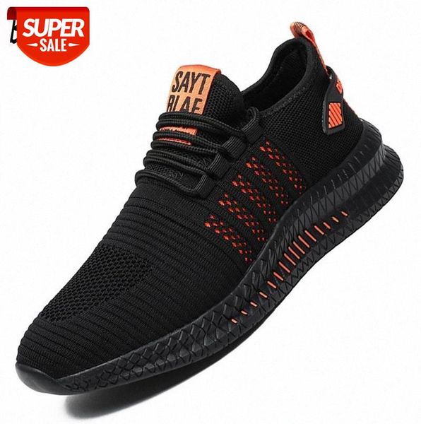 

summer men's casual shoes outdoor comfortable men sneakers mesh breathable men shoes soft lightweight male summer 36-48 #xb1k