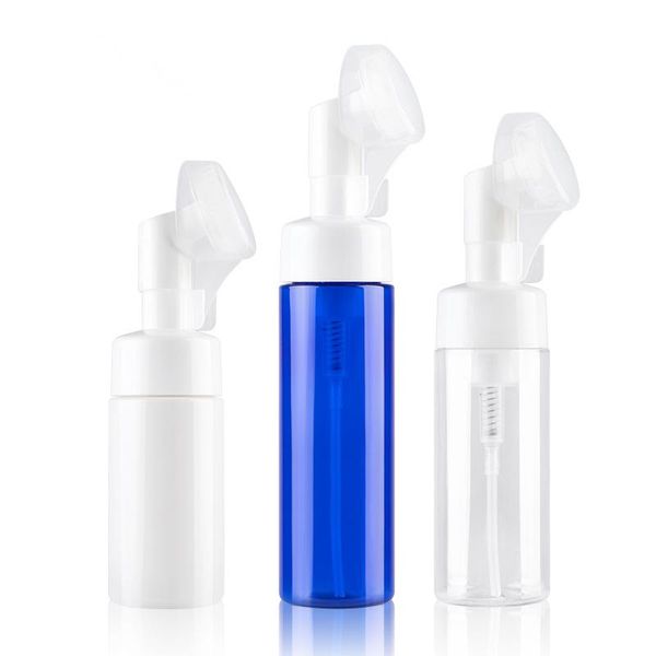 

storage bottles & jars 100ml silica gel brush head foam bottle foaming cleansing mousse diy