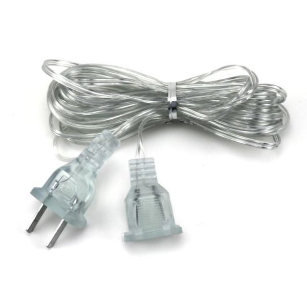 

strings 3m 5m ac power connector extension cable plug for low string curtain christmas interior lighting