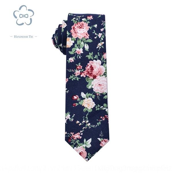 

nxu cotton printed and casual floral men's cotton printed flowers neck ties and flowers casual men's floral tie, Blue;purple