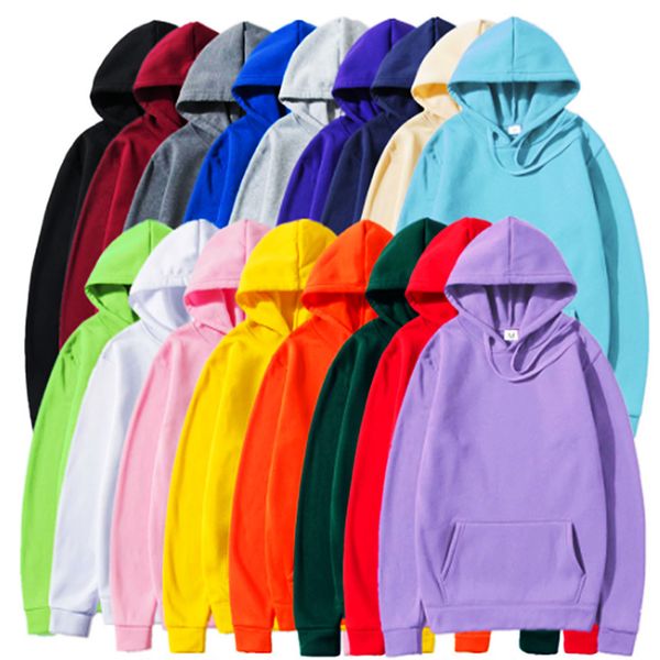 

hooded sweatshirt men m-3xl jumpers soft oversized hoodie light plate long sleeve pullover solid women couple clothes asian size, Black