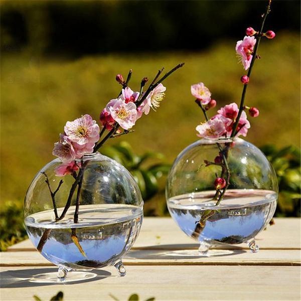 

vases soledi clear ball glass vase bottle terrarium containers diy table flowers transparent wedding garden decor accessories