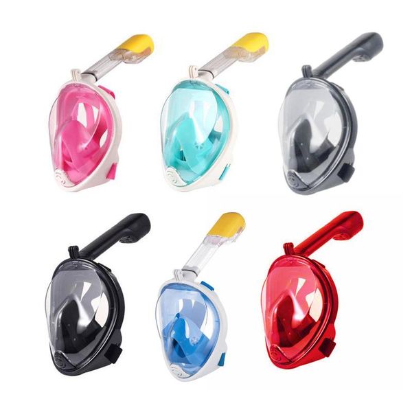 

full face snorkeling mask anti-fog protector set for adults diving masks