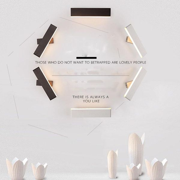 

wall lamp now simple led creative rotatable acrylic strip stairway aisle bedroom bedside
