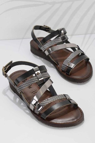 

sandals black genuine leather women 's k05823000103