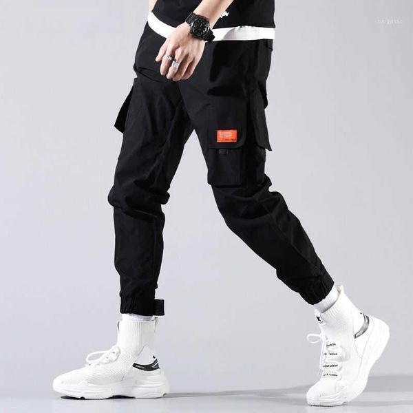 

men's pants overalls male mens army clothing tactical military work wear many pocket combat style straight trousers, Black