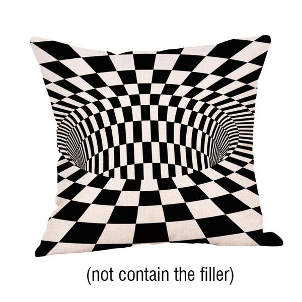 

cushion/decorative pillow bedroom cool visual flax throw cover sofa zipper car interior square geometry pattern home decor cushion case dust