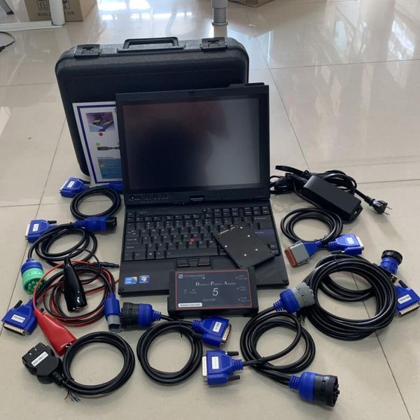 

dpa5 dearborn protocol adapter 5 diesel heavy-duty truck diagnostic tool software installed in lapx200t touch screen full set