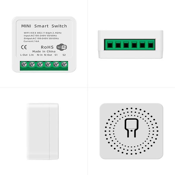 

smart home control wifi switch 16a/10a 2-way timer wireless switches automation compatible with tuya alexa google
