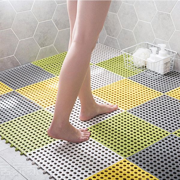 

bath mats bathroom non-slip mat floor shower room stitching door el