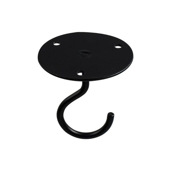 

hooks & rails 2pcs indoor outdoor heavy duty garden lantern hanger metal bracket ceiling hook balcony iron art rustproof for hanging plants