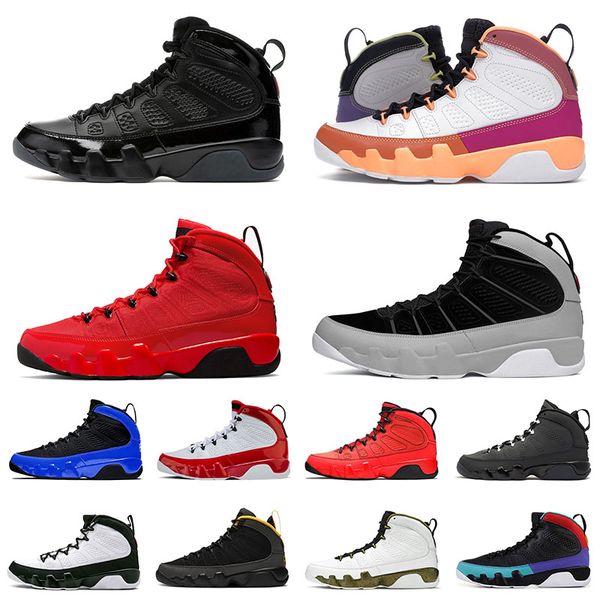 

basketball shoes jumpman 9 9s ix mens designer og space jam particle grey chile red university gold change the world sports sneakers trainer