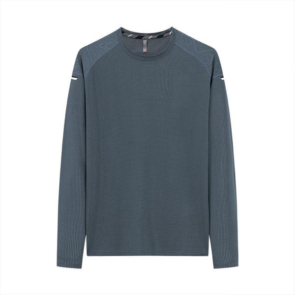 

men's t-shirts 2021 spring autumn casual t-shirt long-sleeved quick-drying running sports fashion men clothing sweatshirt, White;black