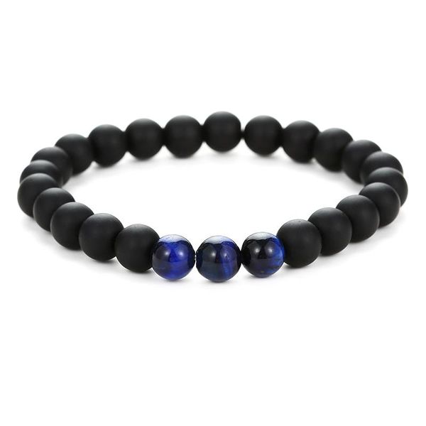 

charm bracelets 2021 fashion men and women bracelet sets trendy handmade classic strand stone beaded jewelry gift pulsera hombre, Golden;silver