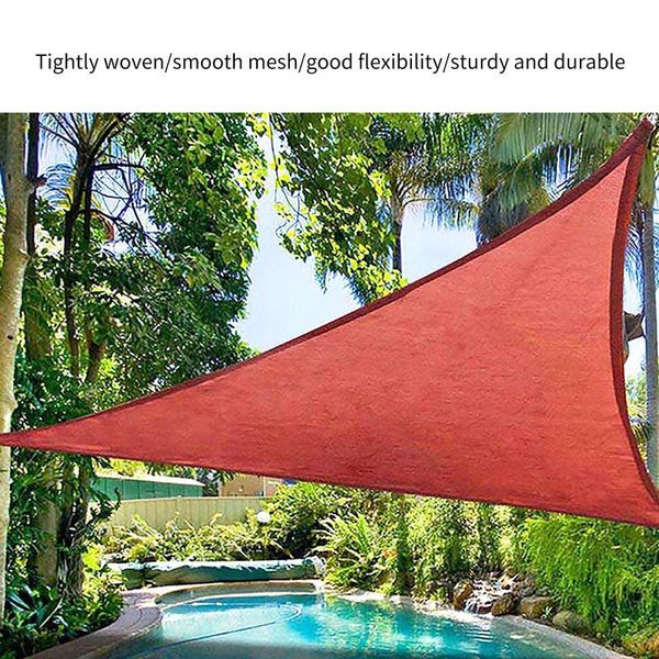 

triangular shade sail combination net sun shades for patios garden canopy camping awning patio swimming pool