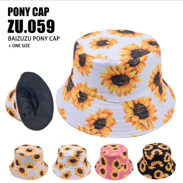 

bucketÂ hatsÂ chrysanthemum printed wideÂ brimÂ hat outdoor foldable women fishing caps summer sun protection cap wmq1221, Yellow