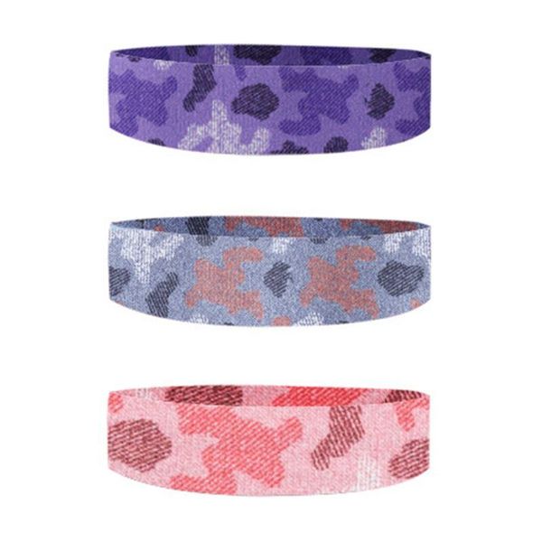 

exercise stretch loops camo non slip resistance bands pilates legs hip training