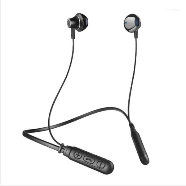 

bluetooth 5.0 neck hanging headset sports running binaural in ear stereo11
