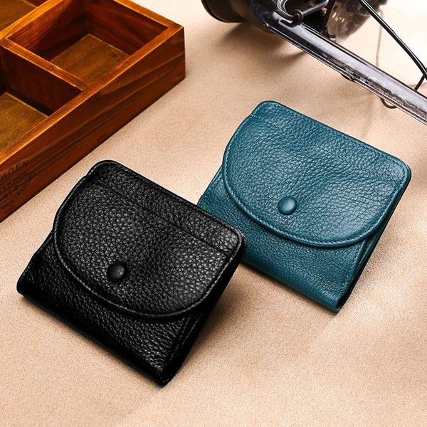 

fashion mini women leather wallet clutch purse lady small handbag bag card holder change coin organizer wallets, Red;black