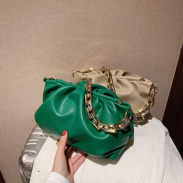 

evening bags women shoulder for 2021 winter pu leather ladies solid color small handbags purses and