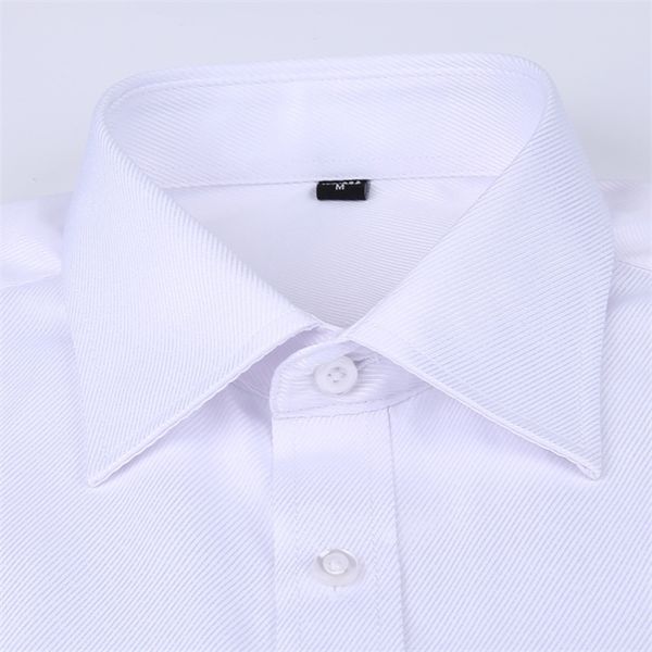 

men french cuff dress 2021 new white long sleeve casual buttons male brand shirts regular fit cufflinks included 6xl, White;black