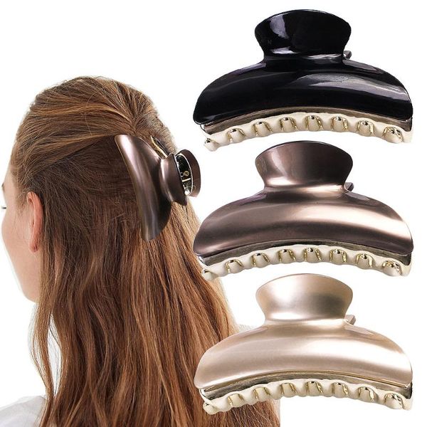 

hair accessories european and american acrylic acetate claw clip wash face large