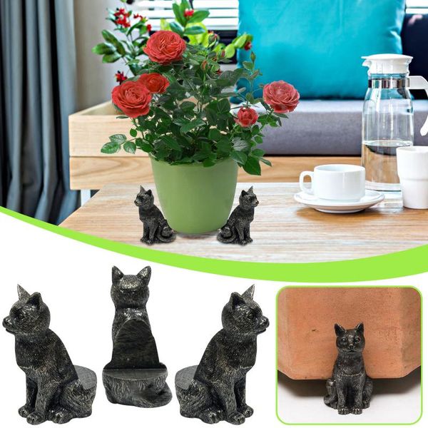 

planters & pots cute cat flower pot bracket family creative decoration lovely animal flowerpot pad a set of 3 decorative craft gifts