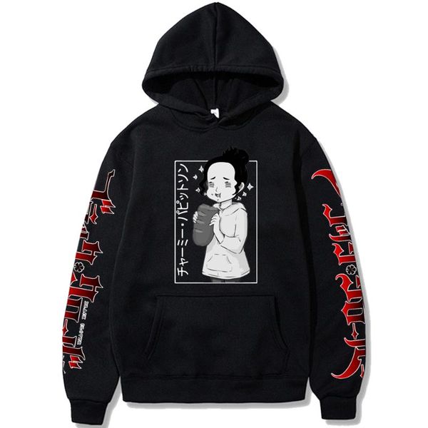 

men's hoodies & sweatshirts japan anime black clover kawaii charmy pappitson sweatshirt funny cartoon graphic pullover harajuku