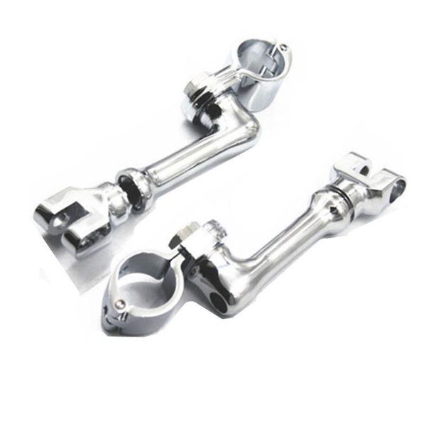 

pedals motorcycle 1.25" longhorn highway ay engine guard foot peg clamps mounts chopper touring atv scooter offroad