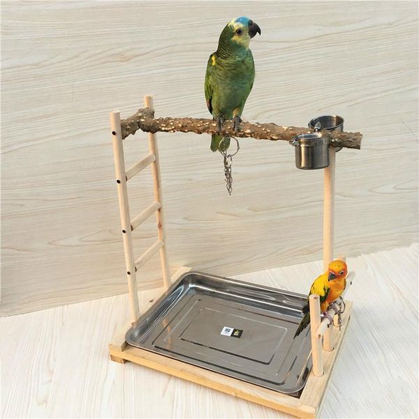 

training bird solid wood stand pepper stick parrot lotus station pole ap11261832 other supplies