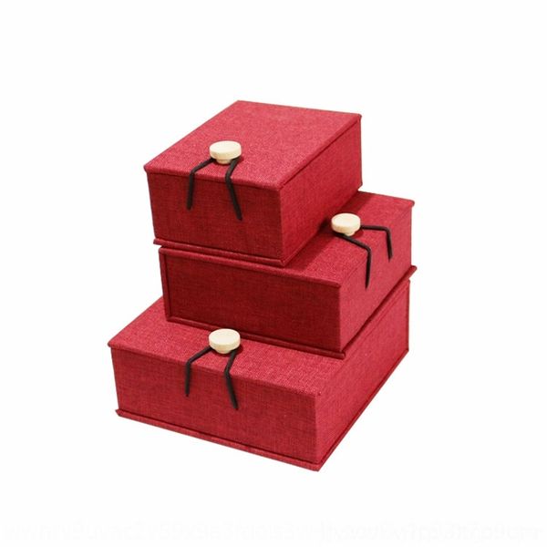 

eP6 hemp cloth wooden es pendant jewelry pendant bracelet buddha jewelry packaging es beads bracelet box necklace gift packing box, Black;white