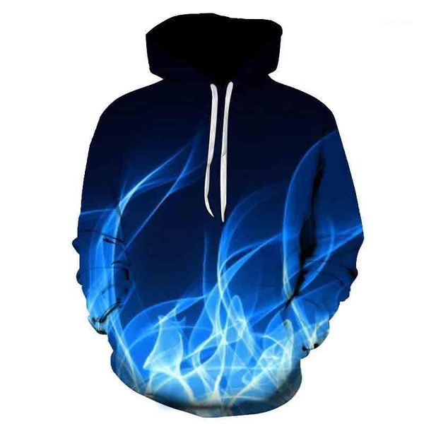 

men's hoodies & sweatshirts colorful 3d sweatshirt men and women hooded loose coat street clothing jacket spring autumn, Black