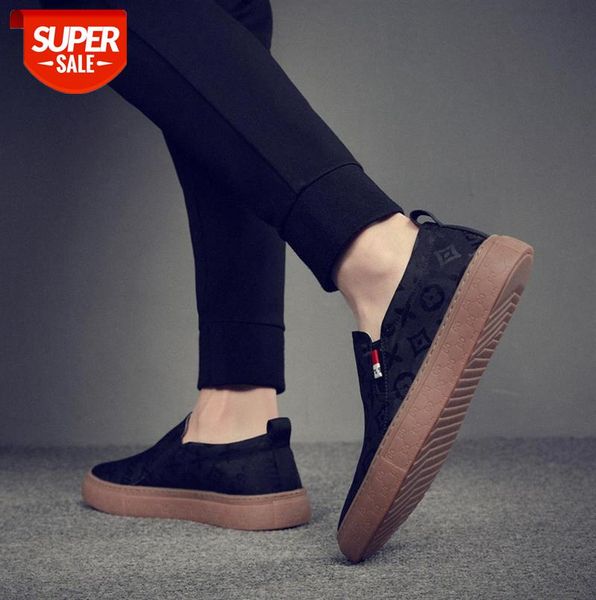 

men's shoes, casual canvas sneakers, all-match korean style, cloth sneakers #hz5a