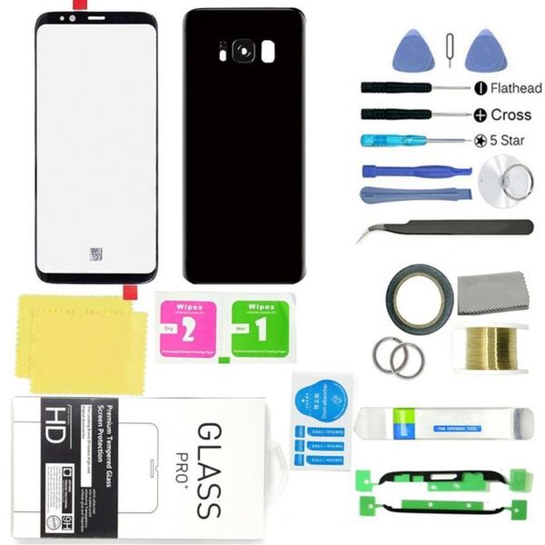 

cell phone repairing tools outer front screen glass lens replacement tool kit for galaxy s8 plus