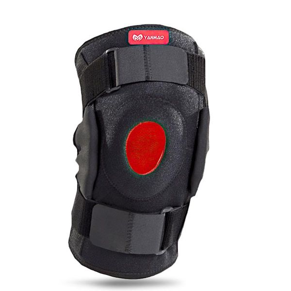 

elbow & knee pads joint support sports adjustable breathable stabilizer running basketball rock climbing protective gear, Black;gray