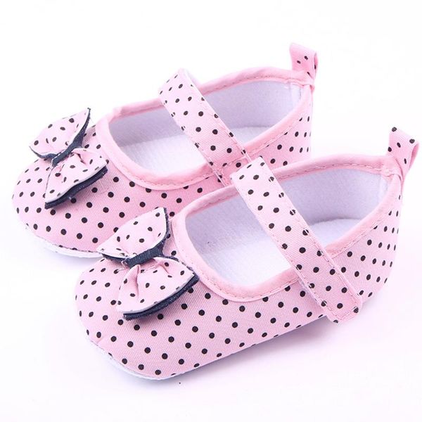 

first walkers baby boots infant born girls boys shoes booties fashion slip-on dot schoenen 2021