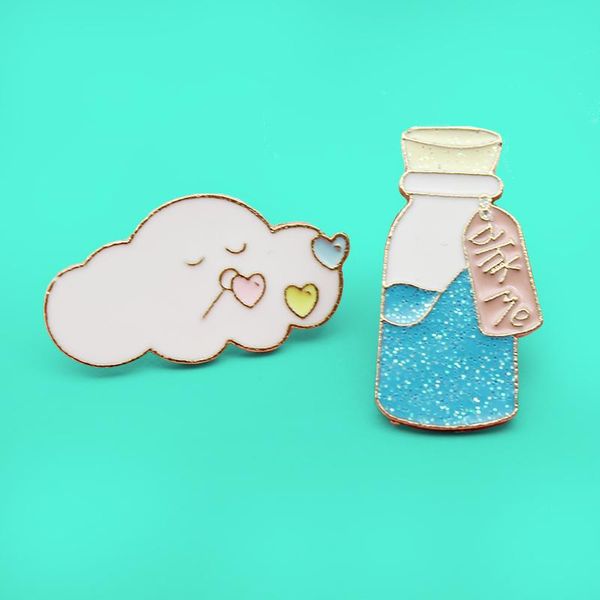 

pins, brooches enamel pins badges for friend gifts, Gray