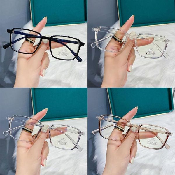 

sunglasses ultralight anti-uv blue rays glasses flat mirror computer goggles eyeglasses women retro tr frame eyewear vision care, White;black