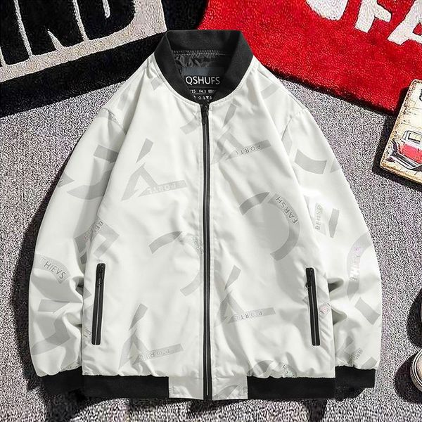 

men's jackets 2021 autumn jacket for men style clothing techwear windbreaker clothes oversized korea fashion man long sleeve coat, Black;brown