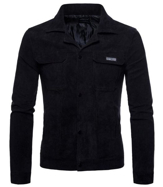 

men's jackets korean style corduroy jacket men single breasted slim casual clothing casaco masculino m-4xl, Black;brown