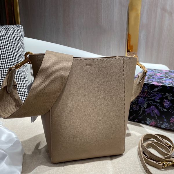 

shoulder handbags bags designer luxury tote bag drawstring cross body softness totes genuine leather plain casual perfect purse