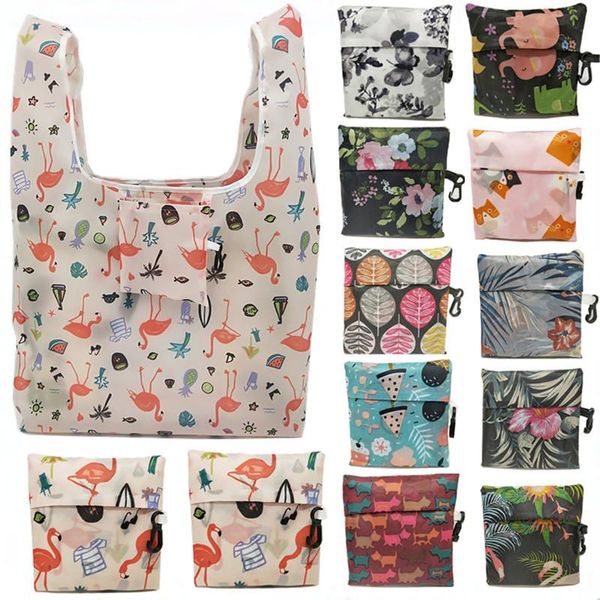

storage bags 1 piece shoulder shopper 18 styles tumblr graphic ladies shopping bag handbags cloth canvas tote women eco reusable