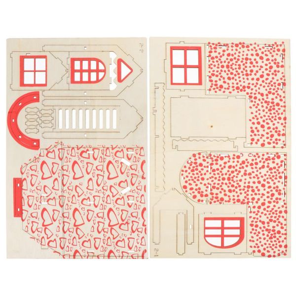 

small animal supplies 1 set hamster castle double layer rat room hamsters hideout house home decor