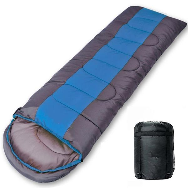 

outdoor camping sleeping bag lightweight 4 season warm cold envelope backpacking for traveling hiking party favor